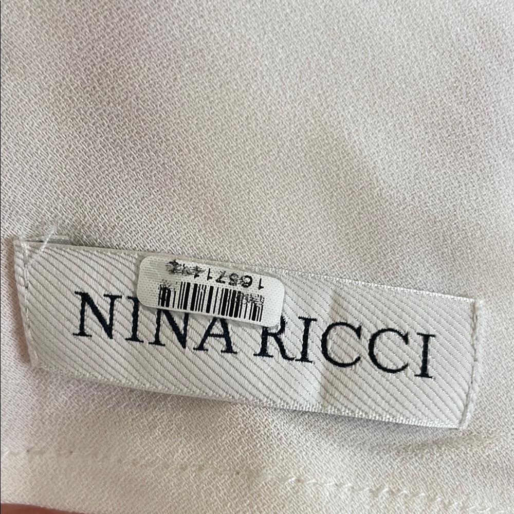 Nina Ricci Cady Drapped Open-Back Vest, 38 - Picture 4 of 10